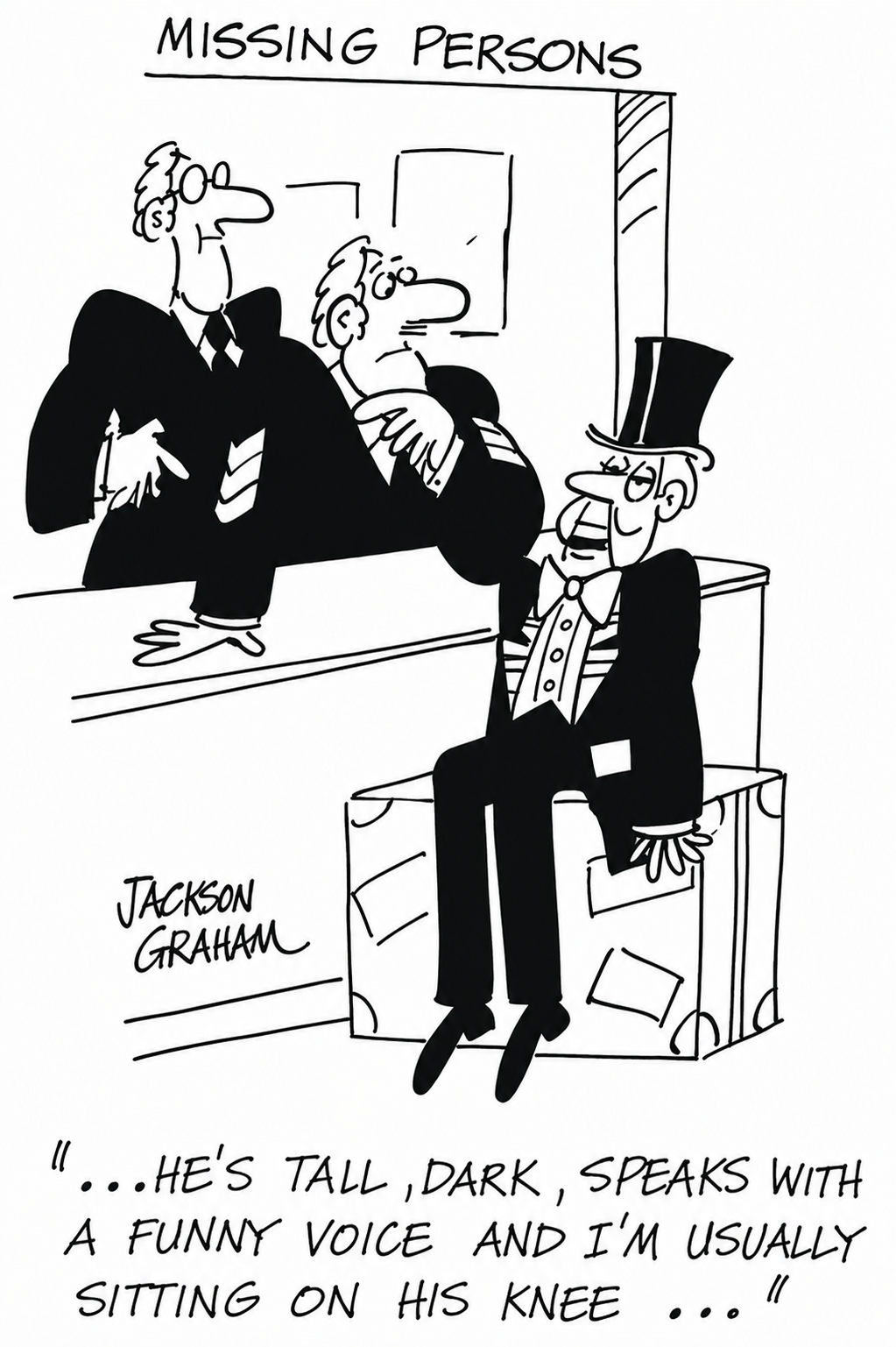 Ventriloquist cartoon 1
