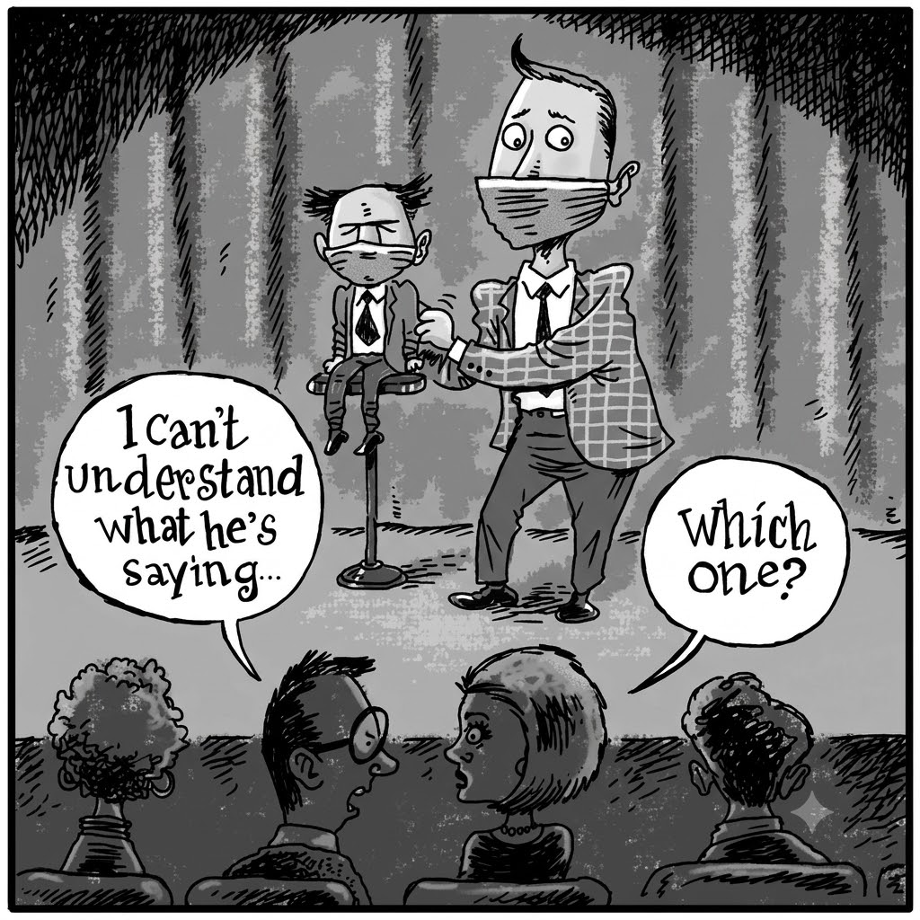 Ventriloquist cartoon 4