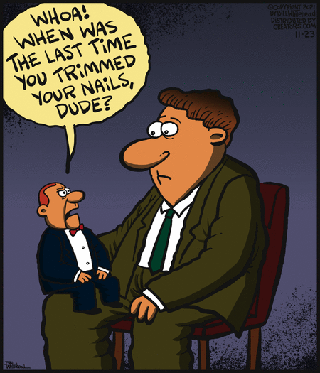 Ventriloquist cartoon 5